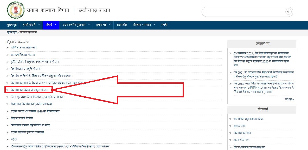 Nihsaktjan Vivah Protsahan Yojna Form Kiase Bhare 2023-24